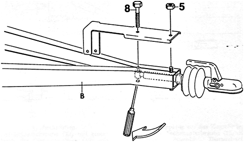 Westfalia WAE 1202 Auflaufbremse zusammenbau