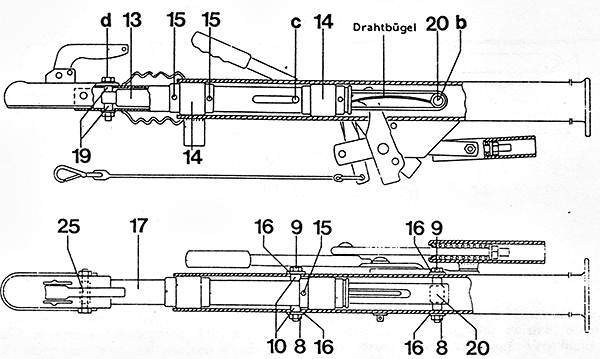 Westfalia WAE 2000 Auflaufbremse Lagerbuchsen