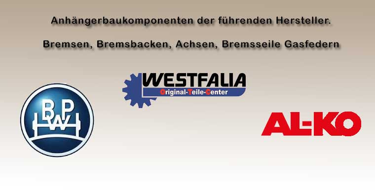 Westfalia Ersatzteile, Heinemann, AL-KO, KNOTT und Andere